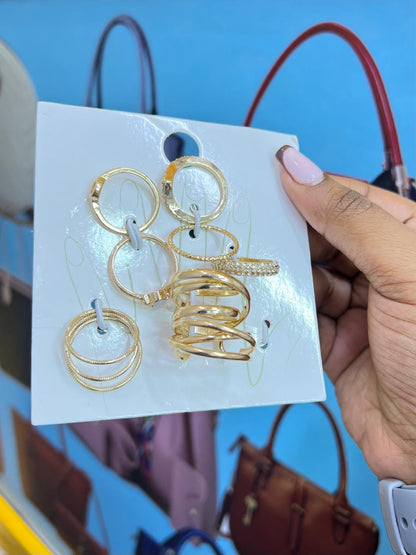Ring Set for Women - Stackable Ring Collection | Bend the Trend