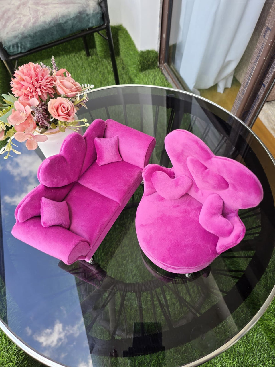 Jewellery organizer, set design sofa ,Chair ,Seat