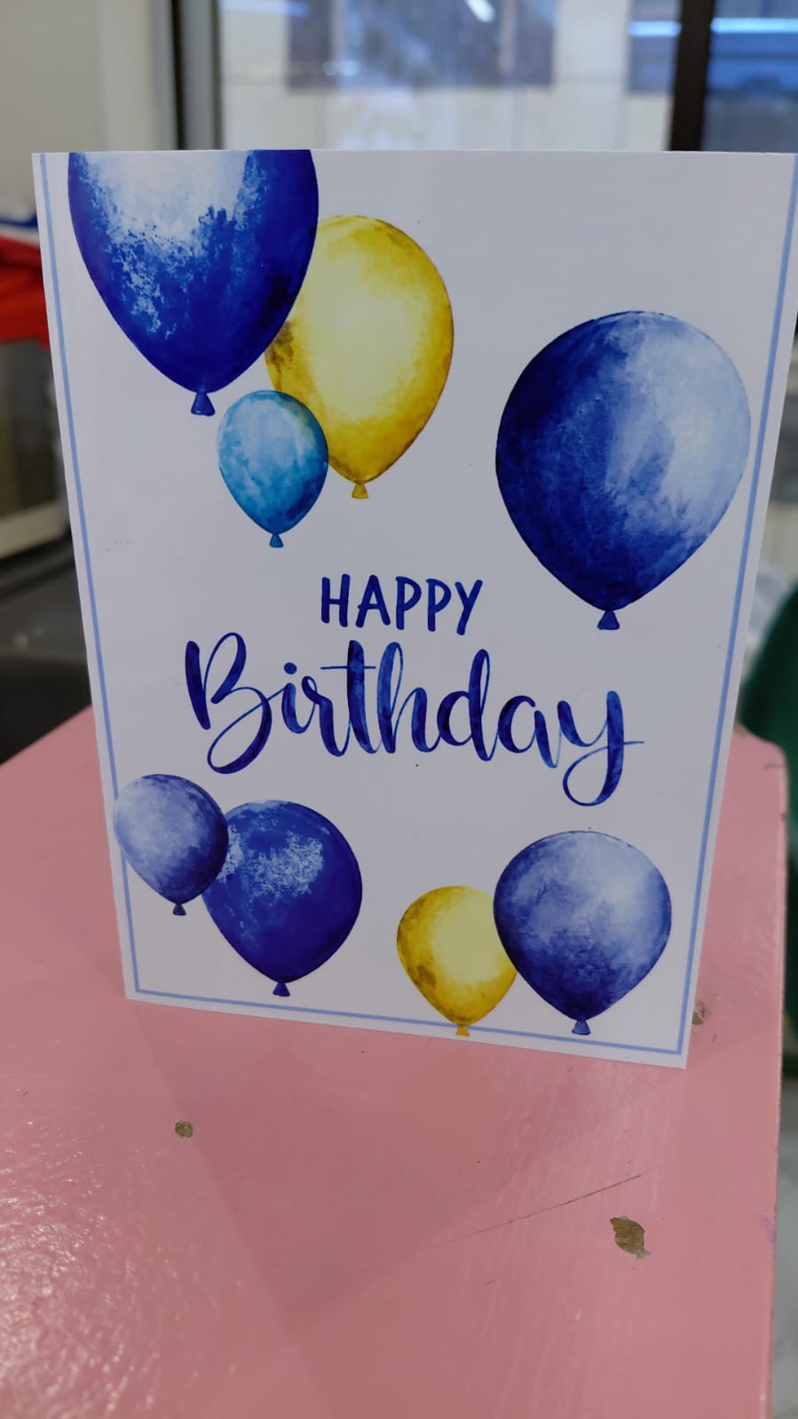 Card happy birthday