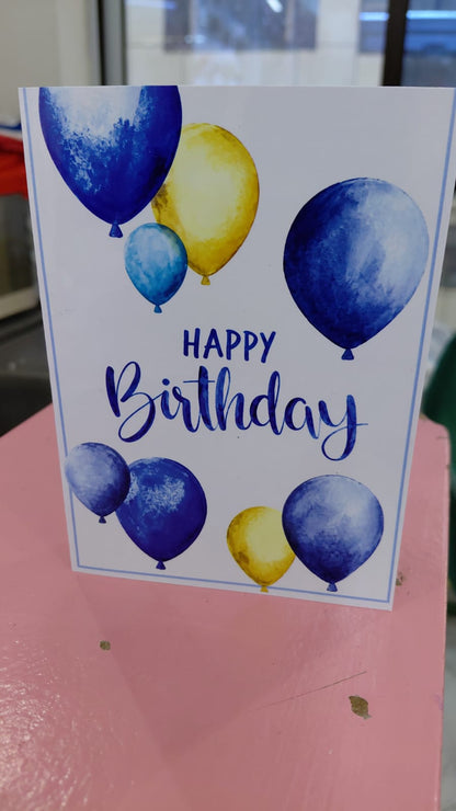 Card happy birthday