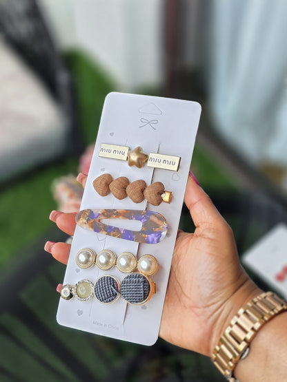 Hairclip set